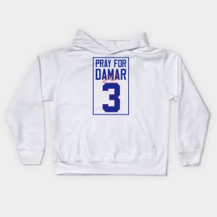 Pray for 3 damar Kids Hoodie